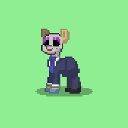 Size: 260x260 | Tagged: safe, pony, houston, payday 2, pony town, solo