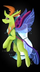 Size: 400x720 | Tagged: safe, artist:mlpfan1415, thorax, changedling, changeling, king thorax, solo