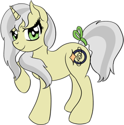 Size: 1750x1762 | Tagged: safe, artist:datapony, oc, oc only, oc:pristine white, pony, unicorn, female, mare, raised hoof, simple background, solo, transparent background