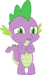 Size: 3000x5364 | Tagged: safe, artist:demigod-spike, spike, dragon, the crystal empire, high res, simple background, solo, transparent background, vector