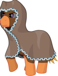 Size: 776x1011 | Tagged: safe, artist:malte279, oc, oc only, oc:backfire, unicorn, free to use, hood, simple background, transparent background, vector