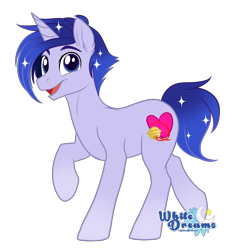 Size: 2701x2808 | Tagged: safe, artist:xwhitedreamsx, oc, oc only, oc:mio, pony, unicorn, high res, male, simple background, solo, stallion, transparent background