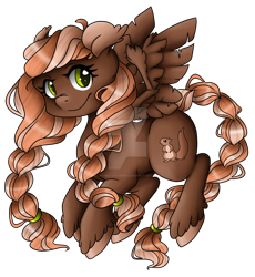 Size: 1024x1115 | Tagged: safe, artist:sk-ree, oc, oc only, oc:squirrel chaser, pegasus, pony, female, mare, simple background, solo, transparent background, watermark
