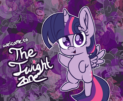 Size: 2000x1640 | Tagged: safe, artist:binkyt11, derpibooru exclusive, twilight sparkle, twilight sparkle (alicorn), alicorn, pony, chibi, female, mare, medibang paint, multeity, newbie artist training grounds, solo, starry eyes, the twilight zone, wingding eyes