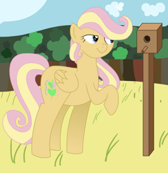 Size: 2172x2227 | Tagged: safe, artist:berrypunchrules, meadowlark, pony, g3, solo