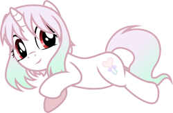 Size: 3130x2046 | Tagged: safe, artist:davidsfire, oc, oc only, oc:reverie, pony, unicorn, female, gift art, gradient mane, mare, simple background, smiling, solo, transparent background, vector