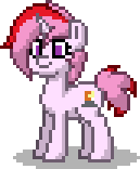 Size: 129x156 | Tagged: safe, oc, oc only, oc:second chances, pony, pixel art, pony town, simple background, transparent background