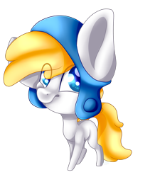 Size: 1783x2047 | Tagged: safe, artist:immagoddampony, oc, oc only, earth pony, pony, chibi, colored pupils, hat, male, simple background, solo, stallion, transparent background