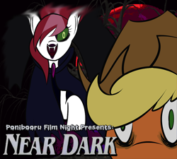 Size: 1000x900 | Tagged: safe, artist:daisyhead, oc, oc only, oc:flicker, near dark, ponibooru film night