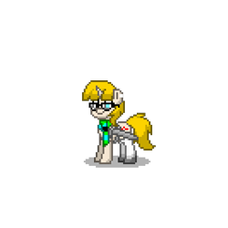 Size: 400x400 | Tagged: safe, knife, lori loud, ponified, pony town, scratches, solo, the loud house