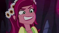 Size: 1280x720 | Tagged: safe, screencap, gloriosa daisy, equestria girls, legend of everfree, solo