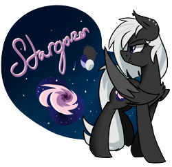 Size: 2168x2102 | Tagged: safe, artist:themodpony, oc, oc only, oc:stargazer, bat pony, pony, female, mare, reference sheet