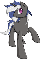 Size: 857x1246 | Tagged: safe, artist:violentdreamsofmine, oc, oc only, oc:skye, pony, unicorn, male, raised hoof, simple background, solo, stallion, transparent background