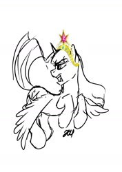 Size: 1000x1414 | Tagged: artist needed, safe, twilight sparkle, twilight sparkle (alicorn), alicorn, pony, big crown thingy, crown, jewelry, regalia, solo