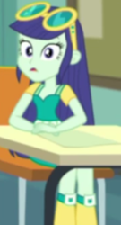 Size: 258x478 | Tagged: safe, screencap, blueberry cake, a little birdie told me, better together, equestria girls, cropped, solo