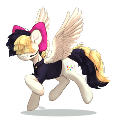 Size: 2097x2300 | Tagged: safe, artist:graypillow, songbird serenade, pegasus, pony, my little pony: the movie, female, headworn microphone, mare, simple background, smiling, solo, transparent background