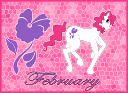 Size: 7014x5100 | Tagged: safe, artist:faerie-starv, pony, g1, absurd resolution, february violet, generation leap, solo