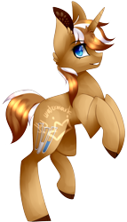 Size: 1352x2368 | Tagged: safe, artist:alithecat1989, oc, oc only, oc:erlenmeyer flask, pony, unicorn, female, mare, rearing, simple background, solo, transparent background