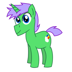 Size: 1200x1200 | Tagged: safe, artist:toyminator900, oc, oc only, oc:clever clop, pony, unicorn, 2018 community collab, derpibooru community collaboration, simple background, transparent background