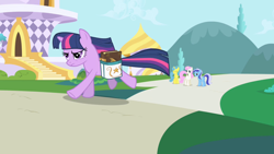 Size: 1280x720 | Tagged: safe, screencap, lemon hearts, minuette, twilight sparkle, twinkleshine, pony, friendship is magic