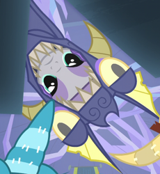 Size: 383x417 | Tagged: safe, screencap, maud pie, uncommon bond, board game, cropped, dragon costume, dragon pit, solo