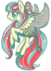 Size: 2174x3000 | Tagged: safe, artist:coffeecuppup, oc, oc only, oc:juneberry nightshade, flutter pony, pony, female, high res, mare, simple background, solo, transparent background