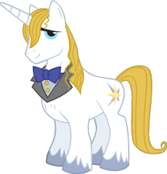 Size: 908x949 | Tagged: safe, artist:j-pinkie, prince blueblood, pony, male, simple background, solo, transparent background, vector