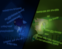 Size: 900x714 | Tagged: safe, artist:pixelpatter116, spoiler:steven universe, crying, lapis lazuli (steven universe), peridot (steven universe), spoilers for another series, steven universe