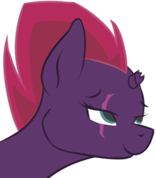 Size: 319x364 | Tagged: safe, artist:ray-frost, fizzlepop berrytwist, tempest shadow, my little pony: the movie, bust, simple background, transparent background