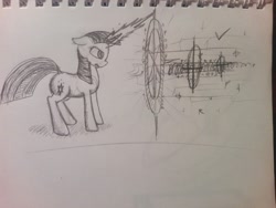 Size: 1280x960 | Tagged: safe, artist:oldteaowl, twilight sparkle, sketch, solo, traditional art