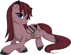 Size: 1390x1088 | Tagged: safe, artist:violentdreamsofmine, oc, oc only, oc:tinebra, pegasus, pony, female, mare, prone, simple background, solo, transparent background