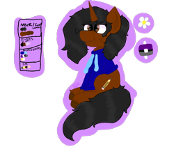 Size: 1200x1013 | Tagged: safe, artist:caramelsketch, oc, oc only, oc:caramelsketch, unicorn, reference sheet, simple background, sitting, solo, transparent background