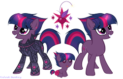 Size: 3491x2269 | Tagged: safe, artist:velveagicsentryyt, oc, oc only, oc:spicy sparkle, pony, unicorn, armor, baby, baby pony, cutie mark background, diaper, female, high res, mare, offspring, parent:flash sentry, parent:twilight sparkle, parents:flashlight, simple background, solo, transparent background