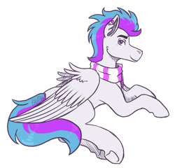 Size: 1246x1195 | Tagged: safe, artist:kikirdcz, oc, oc only, pegasus, pony, clothes, hoers, male, scarf, simple background, smiling, solo, stallion, transparent background