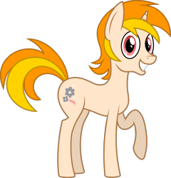 Size: 3043x3169 | Tagged: safe, artist:manual-monaro, oc, oc only, pony, unicorn, 2017 community collab, derpibooru community collaboration, grin, looking at you, male, raised hoof, raised leg, simple background, smiling, solo, stallion, transparent background