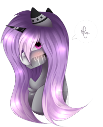 Size: 950x1169 | Tagged: safe, artist:mauuwde, oc, oc only, oc:dream catcher, pony, unicorn, bust, female, mare, portrait, simple background, solo, transparent background