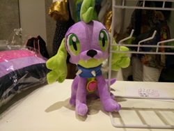 Size: 2608x1956 | Tagged: safe, spike, dog, equestria girls, china ponycon, irl, photo, plushie, spike the dog
