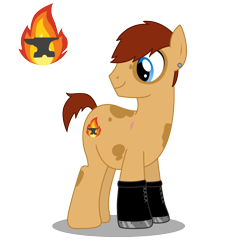 Size: 1000x1000 | Tagged: safe, artist:dragonchaser123, oc, oc only, oc:iron hammer, cutie mark, simple background, solo, transparent background, vector