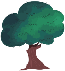 Size: 4560x5000 | Tagged: safe, artist:zutheskunk traces, absurd resolution, background tree, no pony, plant, resource, simple background, transparent background, tree, vector