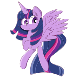 Size: 1024x1024 | Tagged: safe, artist:supera14ever, twilight sparkle, twilight sparkle (alicorn), alicorn, pony, simple background, solo, transparent background