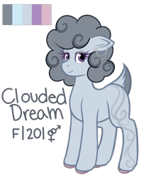 Size: 3500x4300 | Tagged: safe, artist:blocksy-art, oc, oc only, oc:clouded dream, female, high res, mare, reference sheet, sheep pony, simple background, solo, transparent background