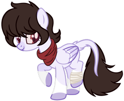 Size: 1024x830 | Tagged: safe, artist:bezziie, oc, oc only, pegasus, pony, female, mare, simple background, solo, transparent background