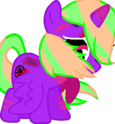 Size: 400x430 | Tagged: safe, oc, oc only, oc:painset killergorecakes, pony, female, filly, sad, simple background, transparent background