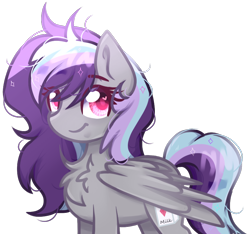 Size: 838x785 | Tagged: safe, artist:silvah-chan, artist:sketchyhowl, oc, oc only, oc:sketchy howl, pegasus, pony, female, heart eyes, mare, simple background, solo, transparent background, wingding eyes