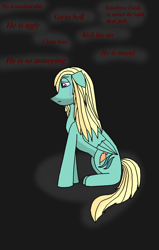 Size: 812x1277 | Tagged: safe, artist:darktentacles0666, zephyr breeze, pegasus, pony, crying, sad, solo