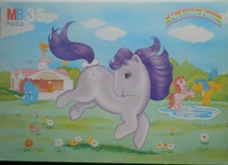 Size: 1023x742 | Tagged: safe, blossom, bow tie (g1), bubbles (g1), g1, irl, merchandise, milton bradley, photo, puzzle, show stable