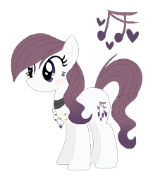 Size: 428x458 | Tagged: safe, artist:6figersloverever, oc, oc only, oc:song bird, earth pony, pony, cutie mark background, female, mare, offspring, parent:frederic horseshoepin, parent:rarity, simple background, solo, transparent background