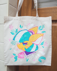 Size: 702x882 | Tagged: safe, artist:flickex, coco pommel, earth pony, pony, bag, handmade, irl, merchandise, photo, solo, tote bag