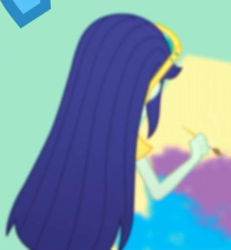 Size: 296x320 | Tagged: safe, screencap, blueberry cake, eqg summertime shorts, equestria girls, the art of friendship, cropped, female, glasses, solo