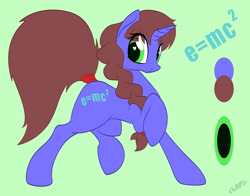 Size: 2500x1964 | Tagged: safe, artist:miniferu, oc, oc only, oc:ditzy theory, unicorn, reference sheet